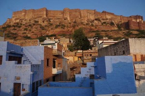 Jodhpur, Rajasthan, India. The blue city and the fort.