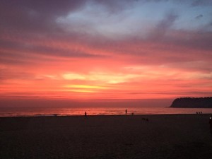 Sunset on Agonda beach, a highlight of India