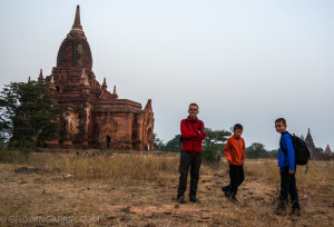 Round the world travel route - Bagan's amazing temples, Myanmar