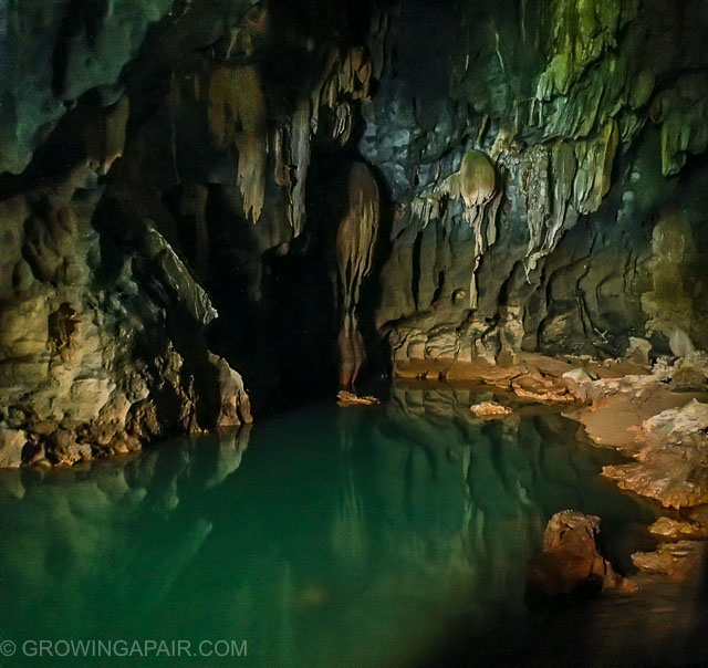 No mud yet in the Dark Cave in Phong Nha