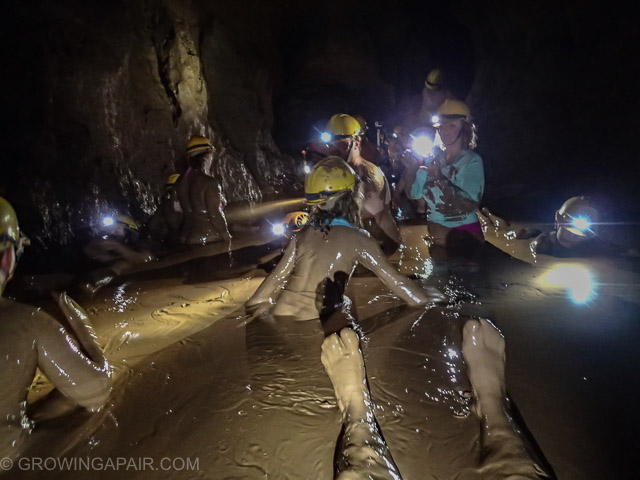 Mud pool, Dark Cave , Vietnam