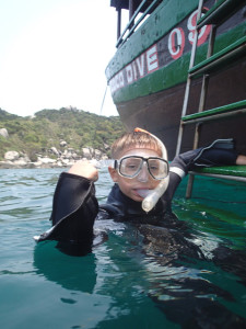 Snorkelling in Vietnam