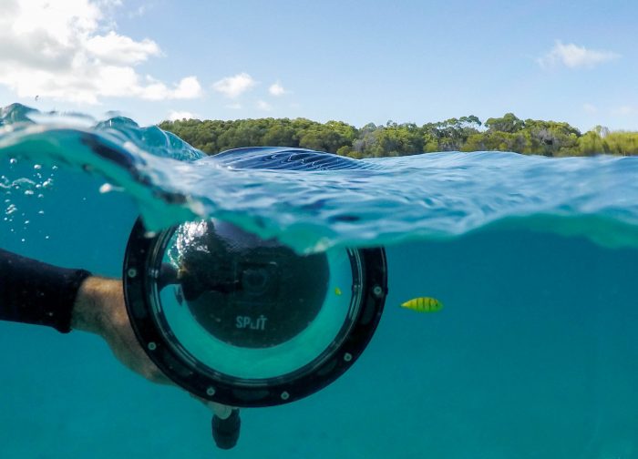 Spilt dome by Split Gadgets for underwater photos