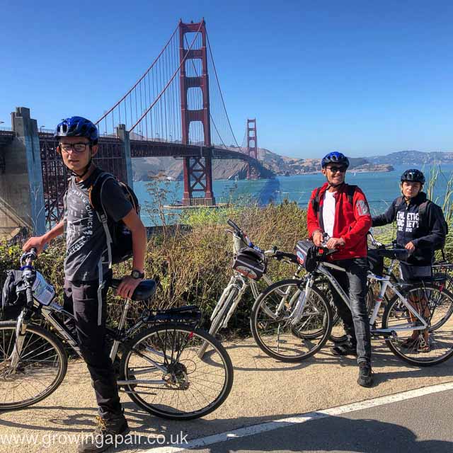 Cycling the Golden Gate Bridge