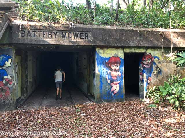 Battery Mower, one of the forts in Shelter Bay